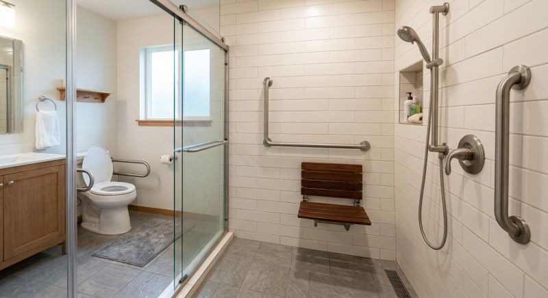 Mobility Shower Installation in South Portland, ME