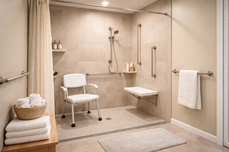 Elderly Shower Installation in South Portland, ME