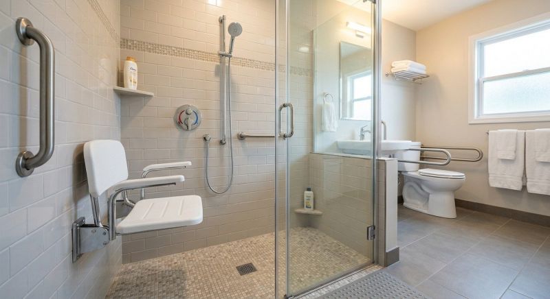 Handicap Shower Installation in Sarasota County, FL