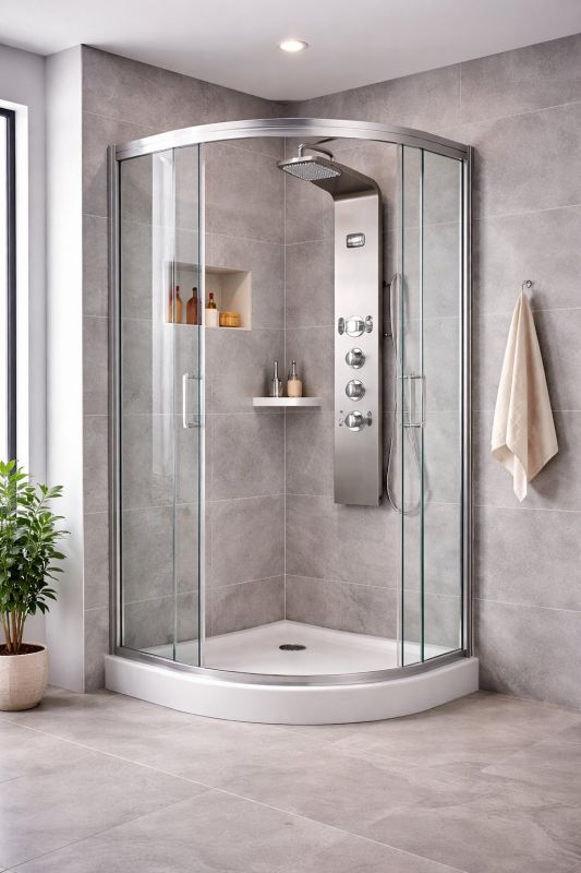 Shower Stall Installation in Manchester, NH